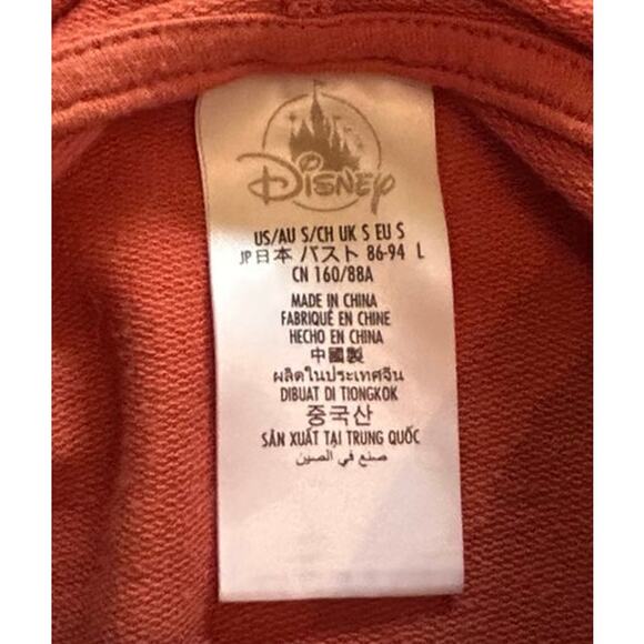 Disney Store Mickey Minnie Retro Embroidered Cropped Top Jacket Shirt Size Small - Picture 11 of 13